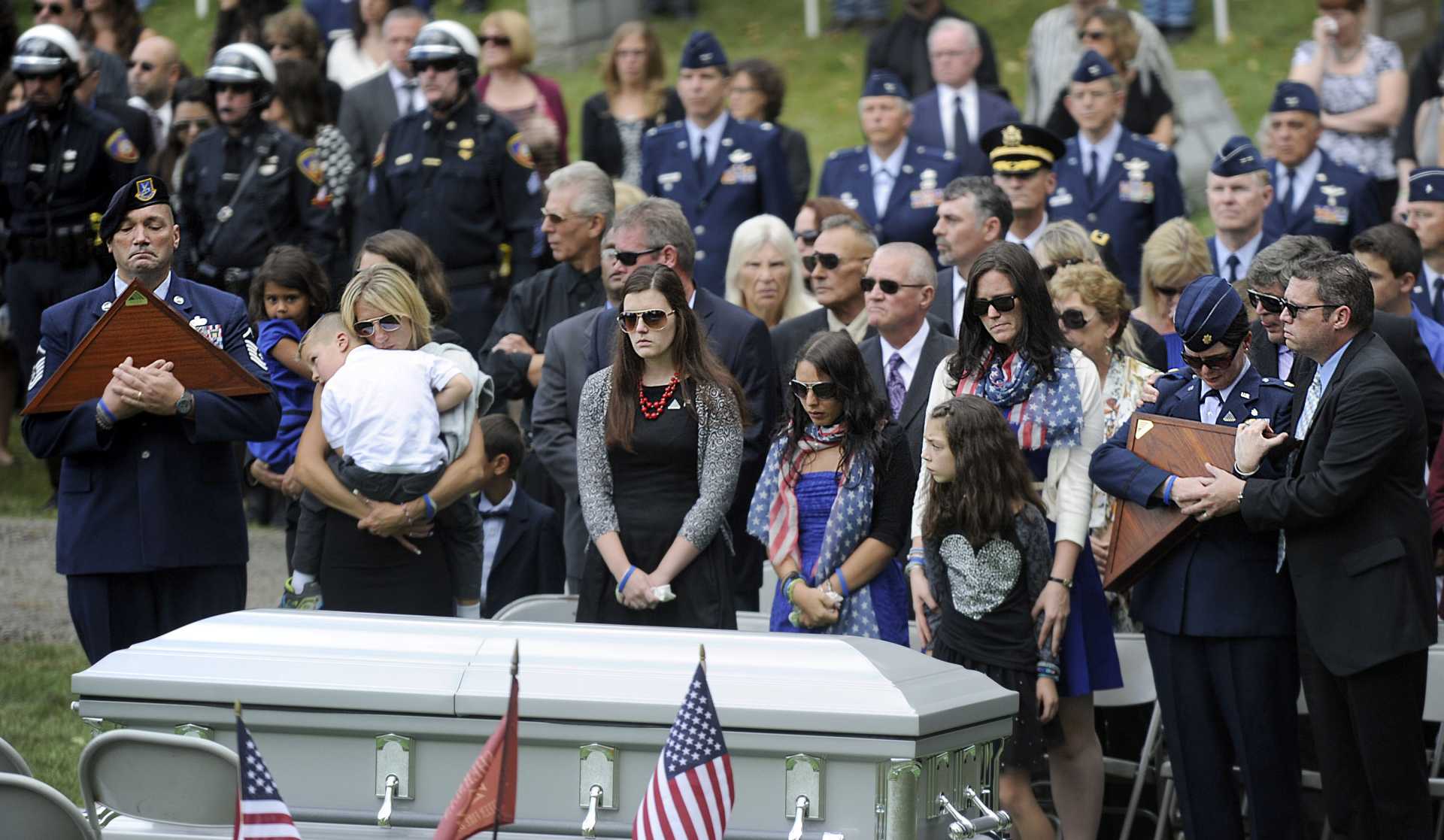 Staff Sgt. Todd T.J. Lobraico Jr. was killed when his Air National Guard unit was attacked in Afghanistan. His hometown of New Fairfield, Conn. gave him a hero’s funeral.